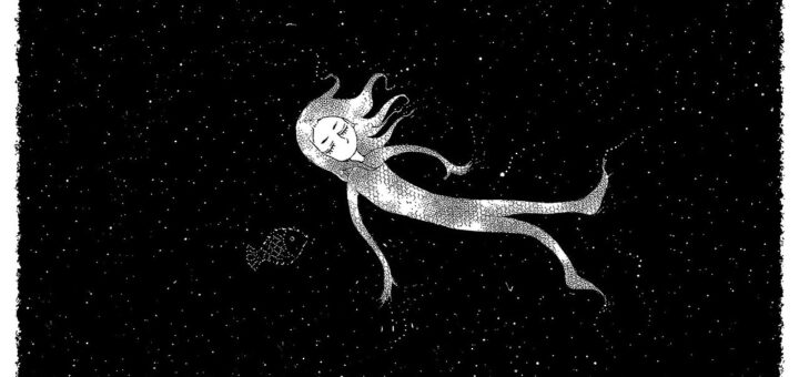 night, cosmos, fairy tale