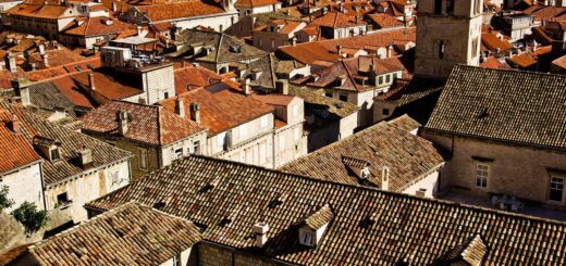 roofs, houses, roof tiles