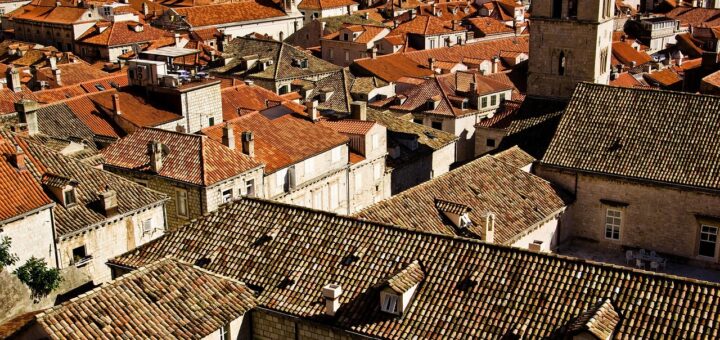 roofs, houses, roof tiles