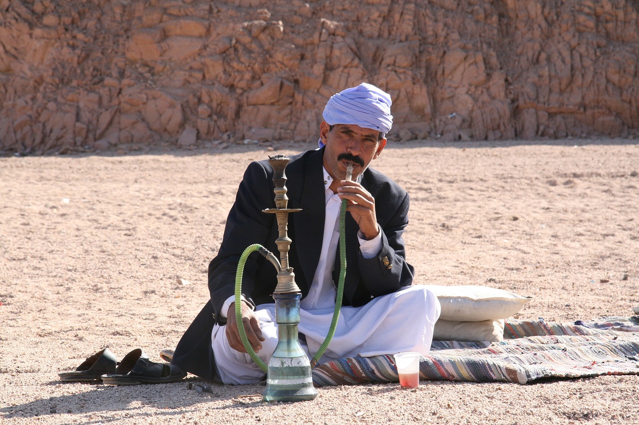 india, hookah, desert