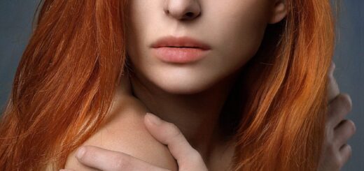 woman, face, beauty, model, posing, young, long hair, youth, hair, look, skin, redhead
