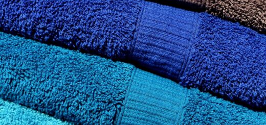towels, blue, turquoise