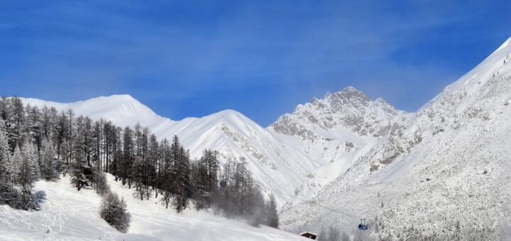 snow, landscape, winter