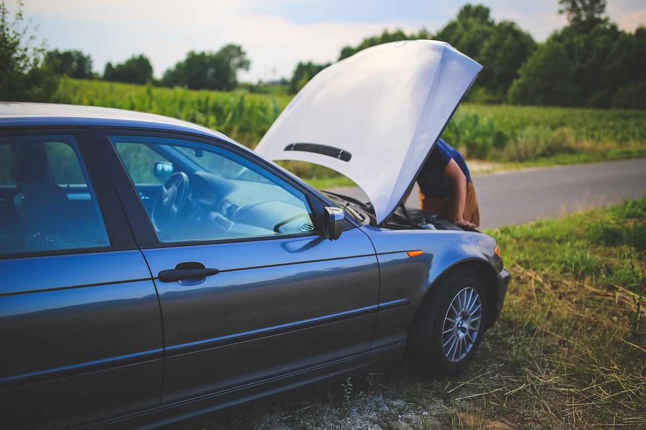 reparing, car, auto