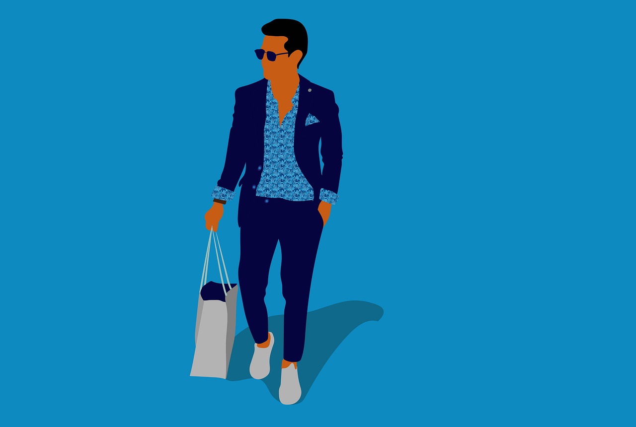 Cartoon Male Marketing Shopping - 360creator / Pixabay