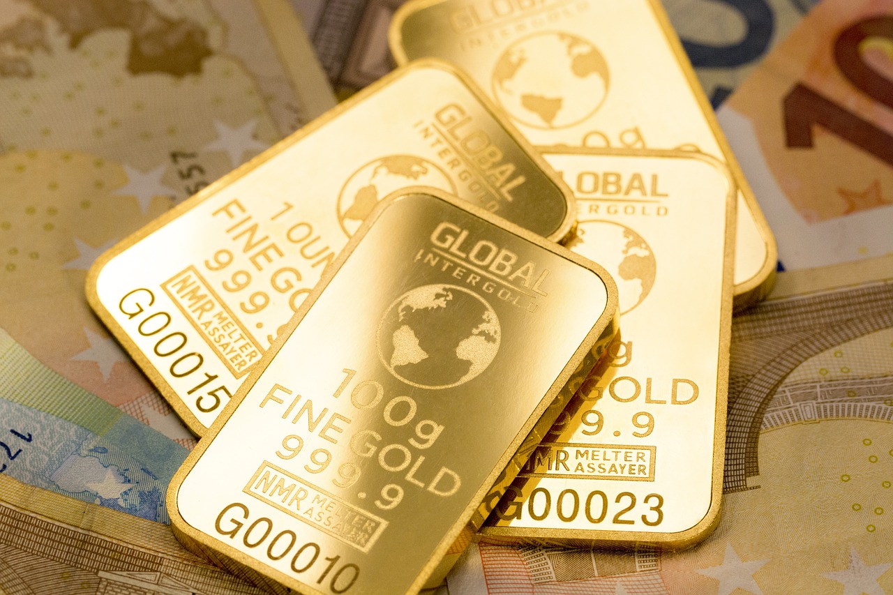 Gold Bars Gold Shop Gold Is Money  - hamiltonleen / Pixabay