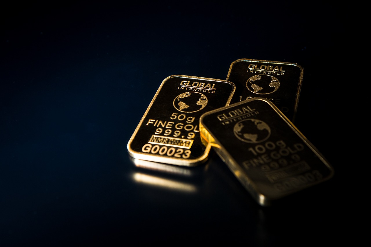 Gold Is Money Gold Bars Gold Shop - hamiltonleen / Pixabay