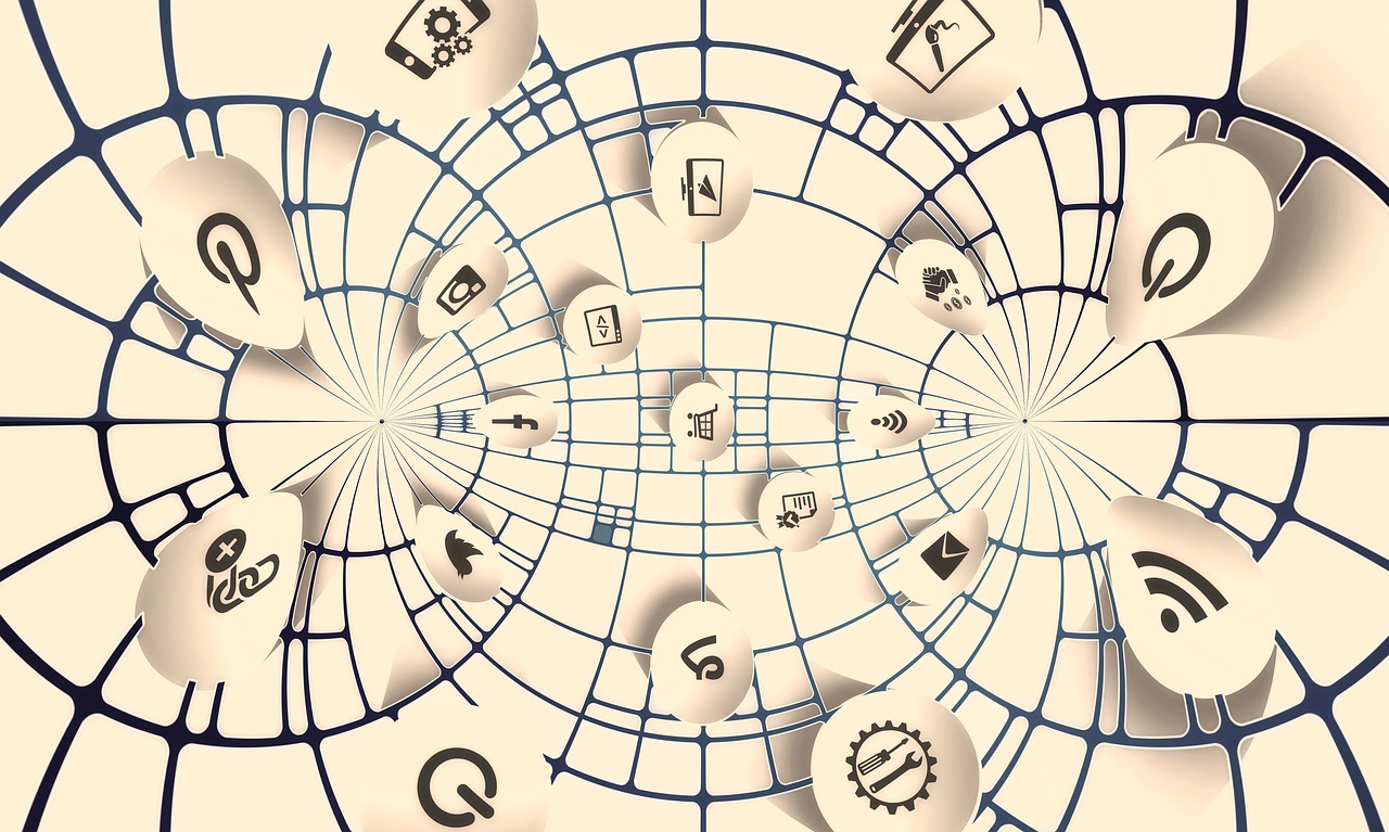 Icons Network Social Media Internet  - geralt / Pixabay