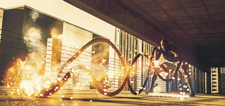 Man Gym Battling Ropes Ropes  - Dantegráfico / Pixabay