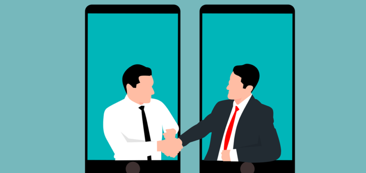 Online Meeting Virtual Agreement  - mohamed_hassan / Pixabay