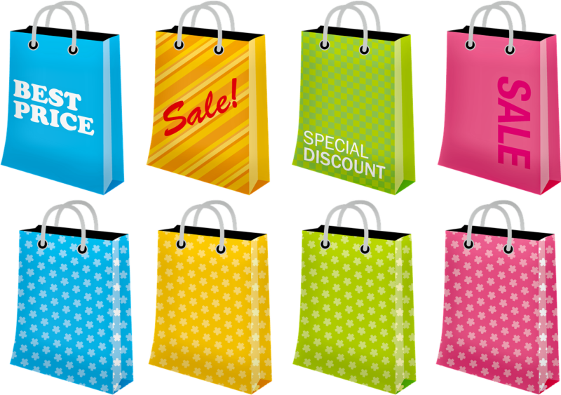 Shopping Bags Bag Sale Shop - AnnaliseArt / Pixabay