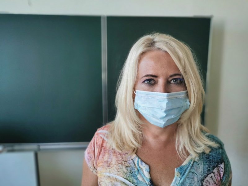 Teacher Mask Woman Facemask  - Alexandra_Koch / Pixabay