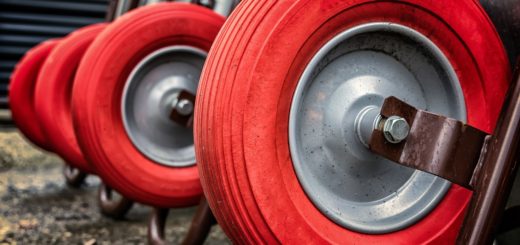 Wheelbarrow Cart Wheel Red Round  - Tama66 / Pixabay